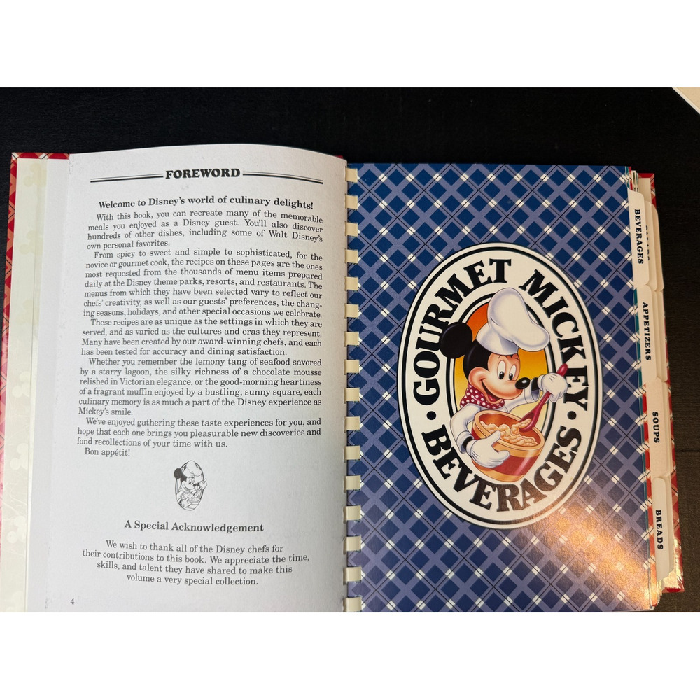Cooking With Mickey Around Our World & Cooking with Mickey Vol II Vtg - Picture 5 of 9
